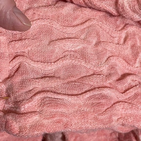 NWT/SAGA CHEVRON RUFFLE 1 BUTTON CLOSURE CARDIGAN - Picture 3 of 12